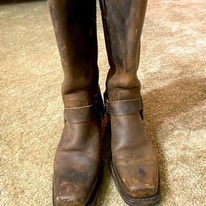 Frye Harness Boots size 8